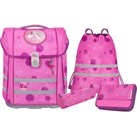 McNeill Perfecto Schulranzen-Set 5-teilig Pinky