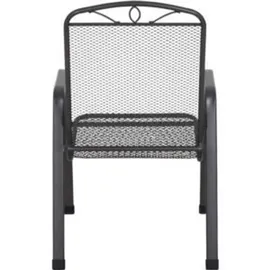 Siena Garden Elda Stapelsessel 70 x 100 x 90 cm anthrazit 4 St.