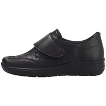Semler Greta Stretch Damen Klettschuh in schwarz 39