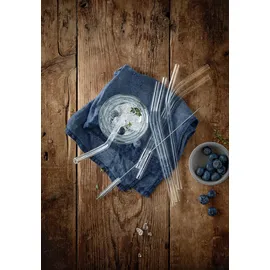 WMF Baric Trinkhalme aus Glas, 22 cm, 6 Stück