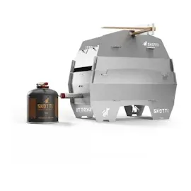 Skotti Edelstahldeckel Cap inkl. Grillzange und Tasche