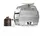 Skotti Edelstahldeckel Cap inkl. Grillzange und Tasche