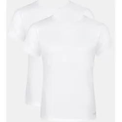 Unterhemd »men GO ABC 2.0 O-Neck 2P«, (2er Pack), leicht und angenehm, Gr. XS, WHITE, , 78881614-XS