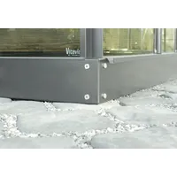 Vitavia Fundamentrahmen 5800 306 x 195 cm schwarz 12,5 cm hoch