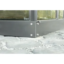 Vitavia Fundamentrahmen 5800 306 x 195 cm schwarz 12,5 cm hoch