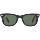 Ray Ban Wayfarer Folding RB4147 matte black / crystal green