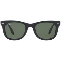 Ray Ban Wayfarer Folding RB4147 matte black / crystal green