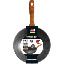 STONELINE Back to Nature Wok 30 cm, Made in Germany