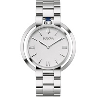 BULOVA Damen Analog Quarz Uhr mit Edelstahl Armband 96L306