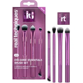 Real Techniques Eye-Conic Essentials Brush Set - lila