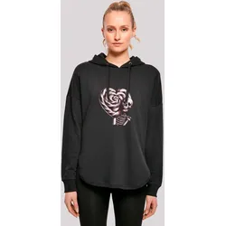 Kapuzenpullover F4NT4STIC "Süße Süßigkeiten Herzform Liebe", Damen, Gr. S, schwarz, Obermaterial: 100% Baumwolle, casual, oversize, Langarm, Pullover, Premium Qualität