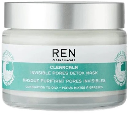 Ren CLEAR CALM Invisible Pores Detox Mask 50 ml