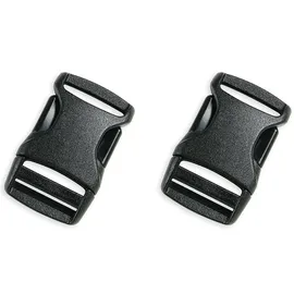 Tatonka Sr-schnalle 25x55 Mm Paar One Size Black / Black
