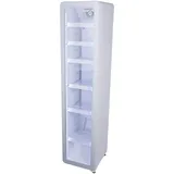 Gastro-Cool - Flaschenkühlschrank - schmal - abgerundet - weiss - LED - GCGD175