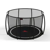 Dino Cars Dino Trampolin Flat Level 360 schwarz + Netz