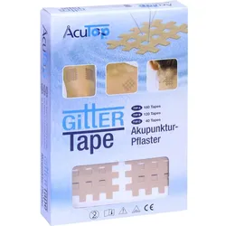 GITTER Tape AcuTop 3x4 cm 20X6 St Pflaster