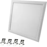 Energmix 295x295 mm 4 LED eckig Aluminium