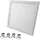 Energmix 295x295 mm 4 LED eckig Aluminium