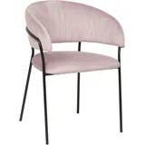 SalesFever Stuhl mit Rückensteppung Rose 395486