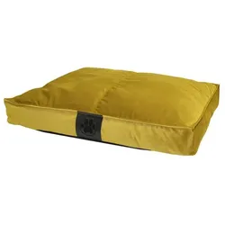 van baal Hundekissen Velours Ochre M (Medium)
