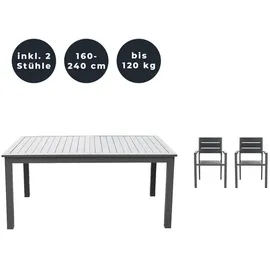 Home Deluxe Casa Madera 3-tlg. 40188