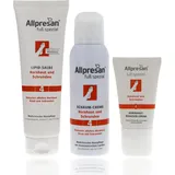 Allpresan Fuß spezial Nr. 4 Fußpflege-Set gegen Hornhaut und Schrunden - Zur täglichen Pflege verhornter Fußhaut - Set aus Schaum-Creme 125 ml & Lipid-Salbe 125 ml & Hornhautreduzier-Creme 40 ml