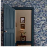 Joules Vliestapete Animal Forest 76 cm x 10 m 1 St blau