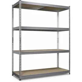 Ironside Steckregal Holz/Metall 190 x 150 x 60 cm beige