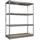 Ironside Steckregal Holz/Metall 190 x 150 x 60 cm beige