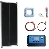 epp solar Epp 100 Watt Solaranlage Komplettpaket für Camper, Wohnwagen und Wohnmobile - SF