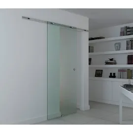 Homcom Glasschiebetür Schiebetür Glastür Zimmertür Mattglas 775 / 900 / 1025 x 2050 mm