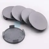 8 x Nabenkappen Nabendeckel Felgendeckel 56,0-54,0 mm - silber