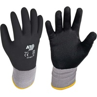 ASATEX Handschuhe Hit Flex V Gr.9 schwarz/grau EN 388 II