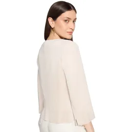 Betty Barclay Blazer mit Zweiwege-Reißverschluss und 3/4-Arm, Beige, 38