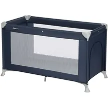 Bebeconfort Sweet Dreams, Baby Reisebett, 0–3 Jahre (0–15 kg), Reisebett leicht für Babys, Große gepolsterte Matratze, Seitenfenster, Einfach Kompakt Klappbar, Mit Reisetasche, Navy Blue