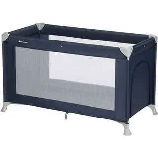 Bebeconfort Sweet Dreams, Baby Reisebett, 0–3 Jahre (0–15 kg), Reisebett leicht für Babys, Große gepolsterte Matratze, Seitenfenster, Einfach Kompakt Klappbar, Mit Reisetasche, Navy Blue
