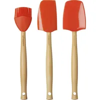 Le Creuset 3-er Set Kochkellen Craft Küchenzubehör Feuriges Orange