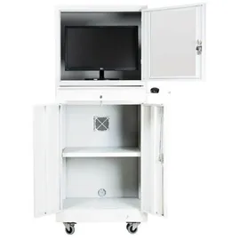 Proregal Industrie-PC-Schrank Bear HxBxT 170x68x60cm | Weiß