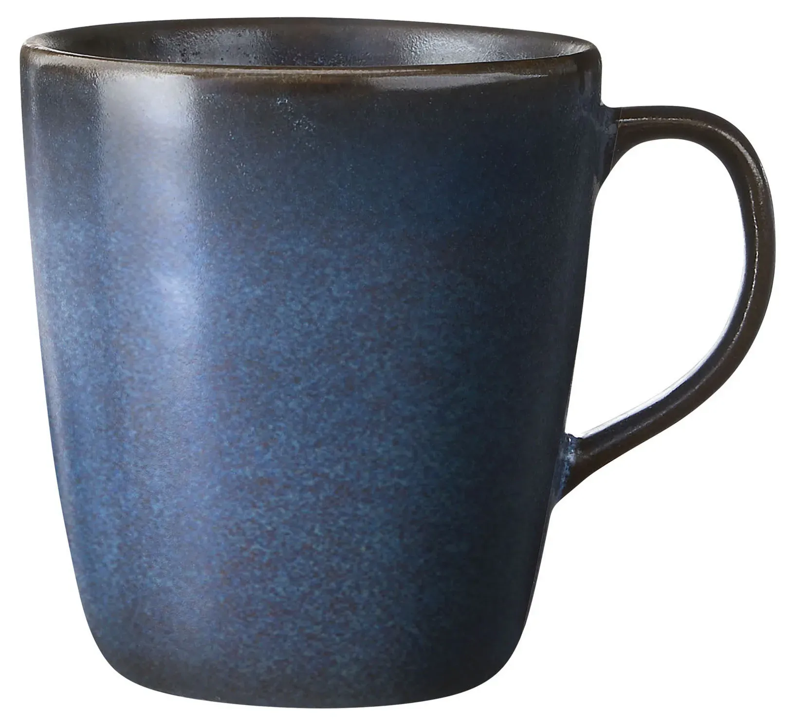 Tasse AIDA RAW "RAW" Trinkgefäße Gr. Ø 9cm x 11,5cm, 350 ml, 6 tlg., blau (midnight blue) Kaffeetasse Tasse Kaffeebecher 35 cl, 4-teilig