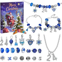 Hysagtek Schmuck Adventskalender 2025 - Weihnachtskalender Armband, 24 Tage Adve