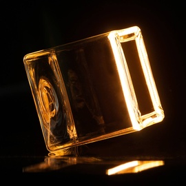 Segula LED-Floating-Cube 86 E27 4,5W warmweiß klar