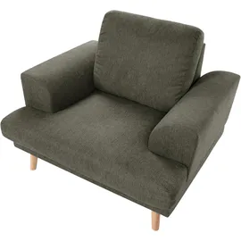 Beliani Sessel KILDAL Stoff 72 x 71 x 70 cm Grün