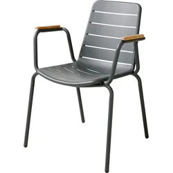 Cinas Stapelsessel PARC, Aluminium Anthrazit - Sonderaktion