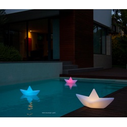 Tchibo - Goodnight Light LED-Leuchte »Boot« - 50x22x23cm - weiß - Polyethylen