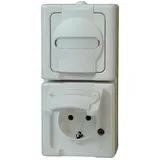Kopp Schuko-Steckdose 2-fach Weiß 1 St.