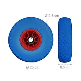 Relaxdays Sackkarrenrad 2er Set