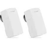 Homematic IP Heizkörperthermostat – kompakt, Smart Home, digitaler Thermostat Heizung, Heizungsthermostat, Steuerung per App, Alexa & Google Home, einfache Installation, Energie sparen, 155648A0
