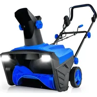 Costway Elektro-Schneefräse mit LED-Leuchten & 15 A Motor, 50