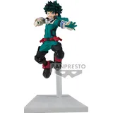 BANPRESTO My Hero Academia Bravegraph 2 Izuku Midoriya Figur 11 cm - Silber/Mehrfarbig