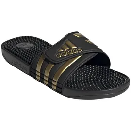 adidas Adissage Sandalen Core Black / Gold Metal / Core Black 42